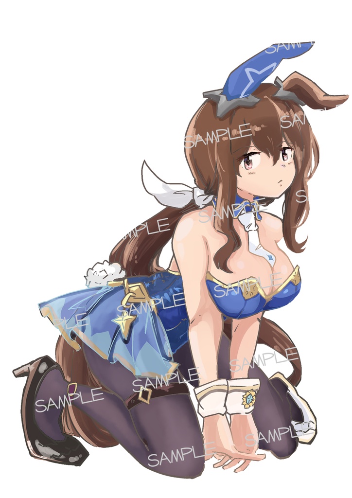 勝負服バニー衣装アヤベさん