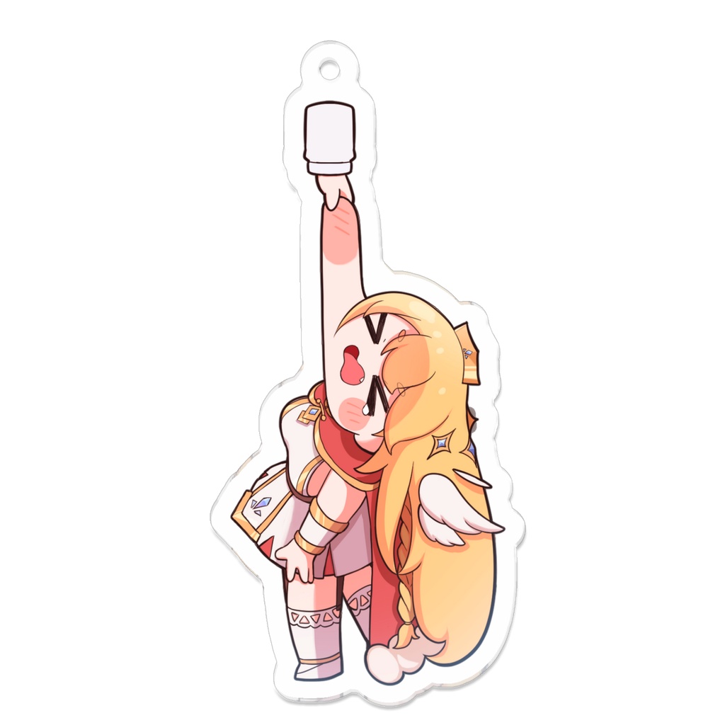 もちほっぺアクキー (エルフィン)