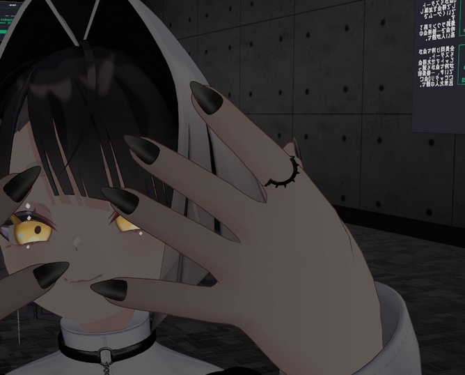 【VRChat想定】おやすみリング【無料版あり】