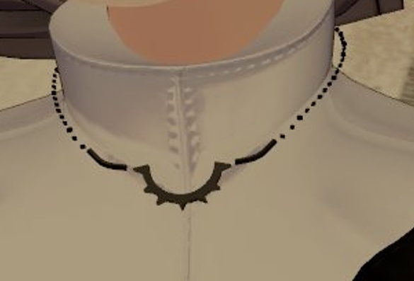 【VRChat想定】おやすみネックレス【フワリポポネッタ対応】