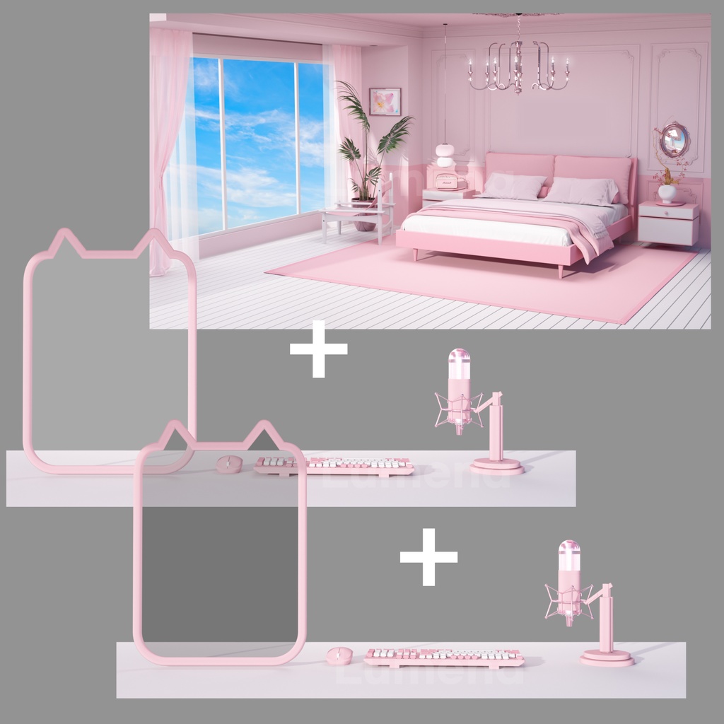 방송배경/방송화면/버튜버/配信部屋/3DBackground for VTuber/配信背景/Live Streaming Background/VTuber room/Vtuber background