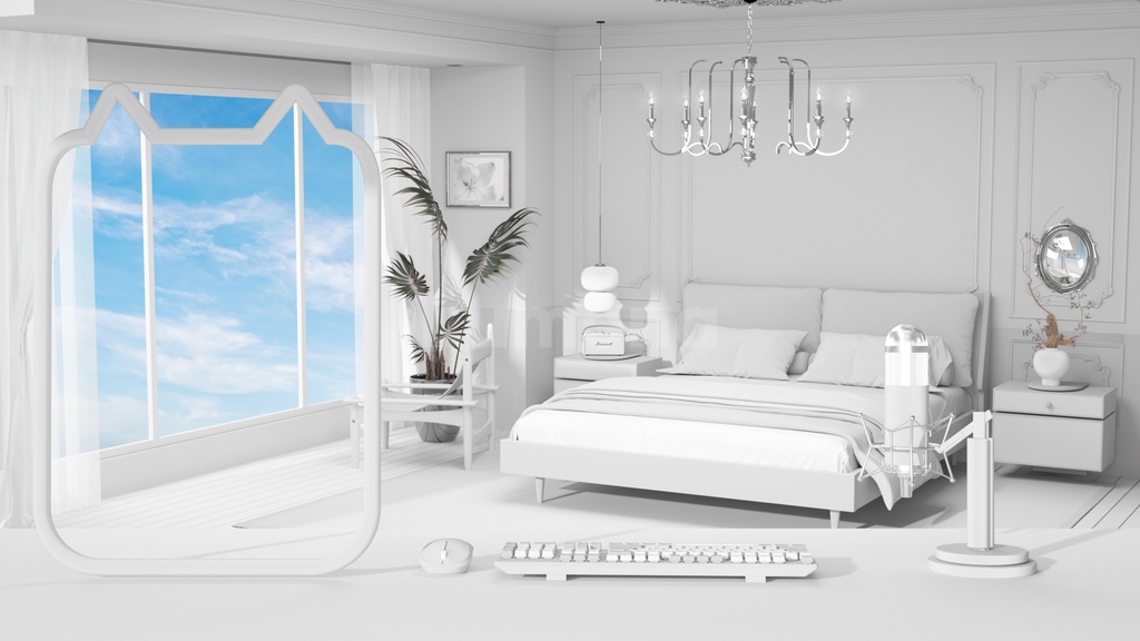 방송배경/방송화면/버튜버/配信部屋/3DBackground for VTuber/配信背景/Live Streaming Background/VTuber room/Vtuber background