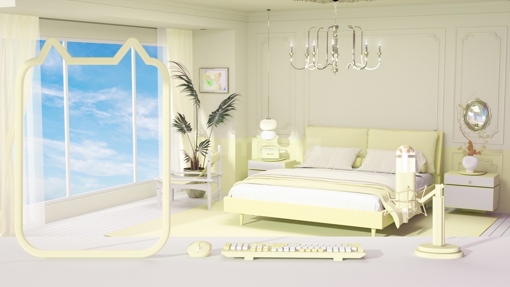 방송배경/방송화면/버튜버/配信部屋/3DBackground for VTuber/配信背景/Live Streaming Background/VTuber room/Vtuber background