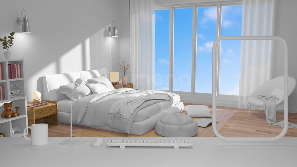 방송배경/방송화면/버튜버/配信部屋/3DBackground for VTuber/配信背景/Live Streaming Background/VTuber room/Vtuber background2