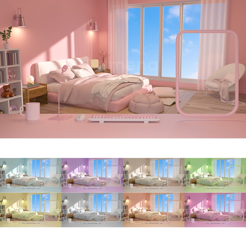 방송배경/방송화면/버튜버/配信部屋/3DBackground for VTuber/配信背景/Live Streaming Background/VTuber room/Vtuber background2