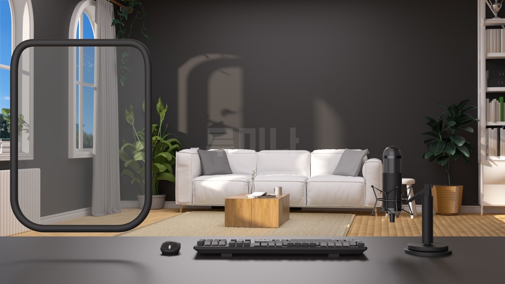 (Night ver add) 방송배경/방송화면/버튜버/配信部屋/9 colors/day and night/3DBackground for VTuber/配信背景/Live Streaming Background/VTuber room/Vtuber background 3