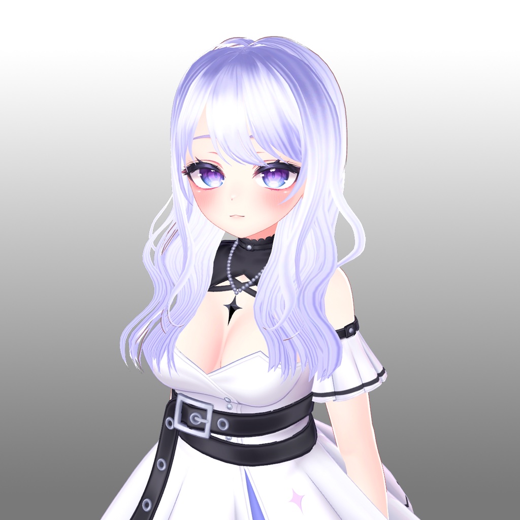 wavy hair ウェーブヘア 웨이브 헤어 (7 Color, 7 Avatar)