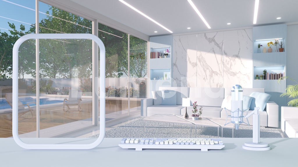 방송배경/방송화면/배경화면/버튜버/配信部屋/3DBackground for VTuber/配信背景/Live Streaming Background/VTuber room/Vtuber background/VTuber Room 5