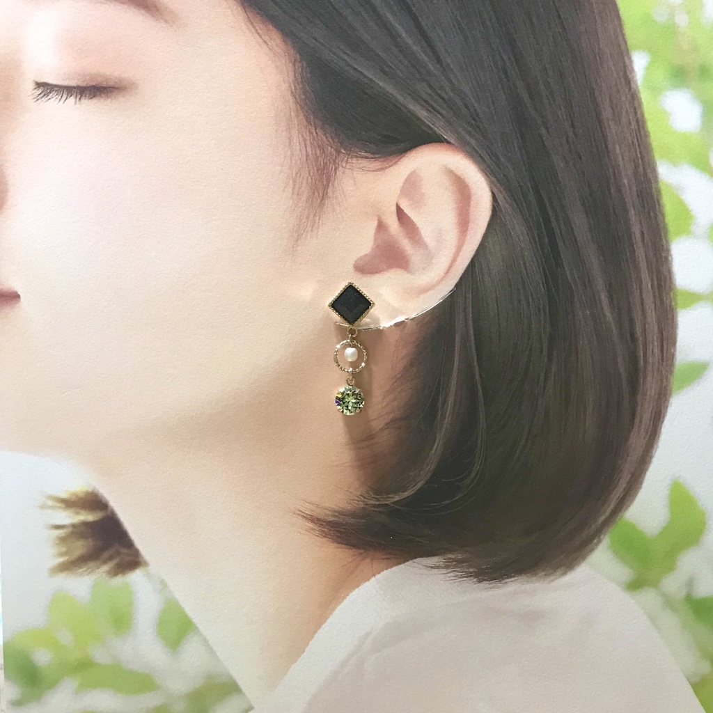 髭切、膝丸イメージイヤリング&ピアス