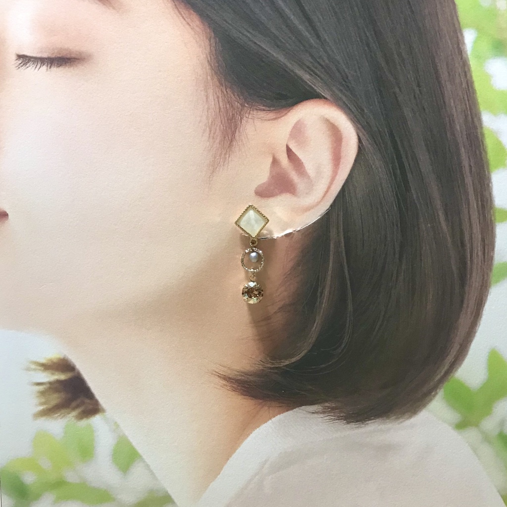 髭切、膝丸イメージイヤリング&ピアス