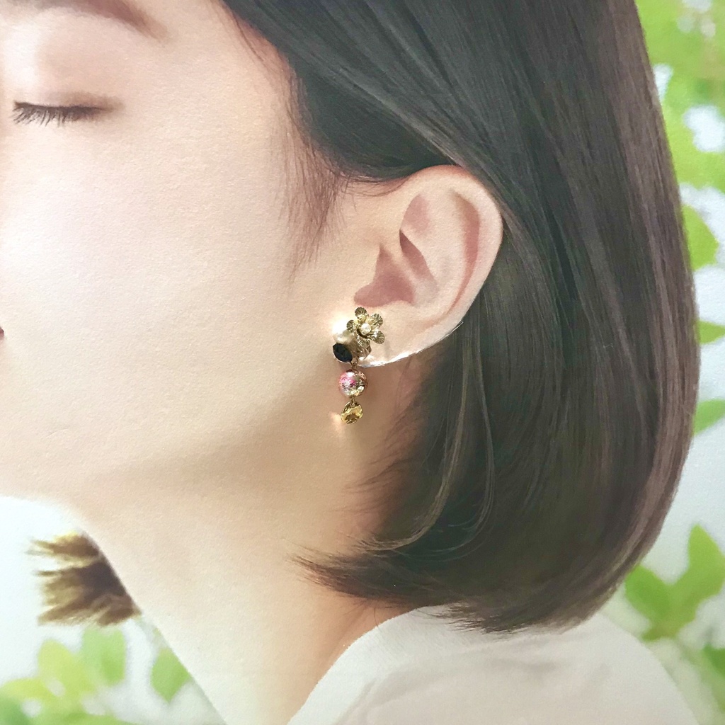 三条with加州清光イメージイヤリング&ピアス