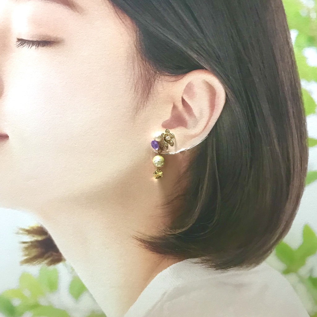 三条with加州清光イメージイヤリング&ピアス