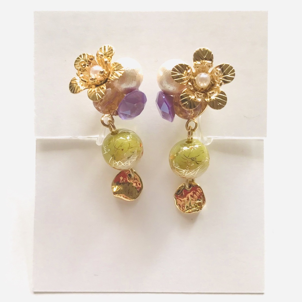 三条with加州清光イメージイヤリング&ピアス