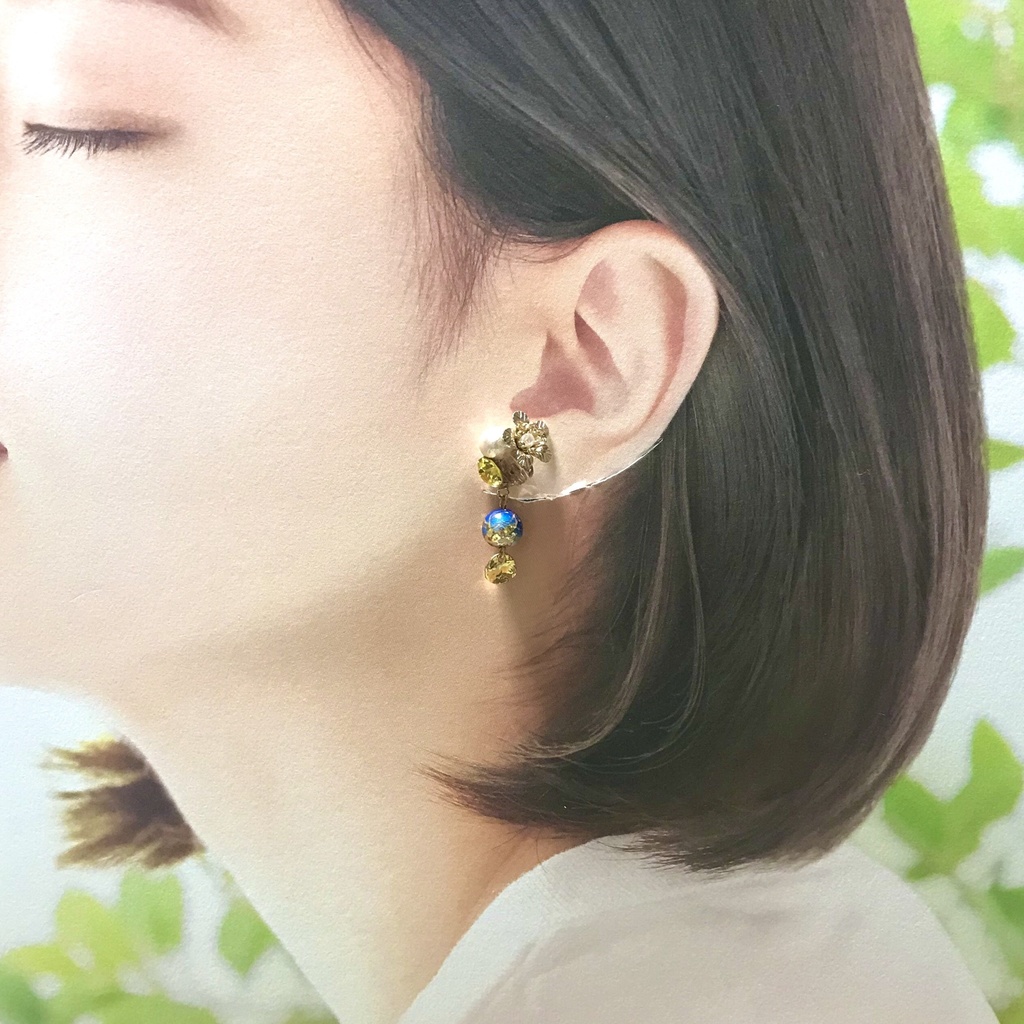 三条with加州清光イメージイヤリング&ピアス