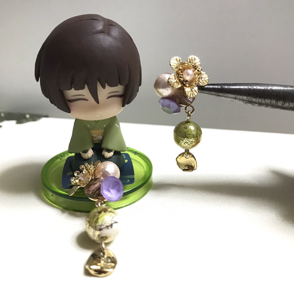 三条with加州清光イメージイヤリング&ピアス