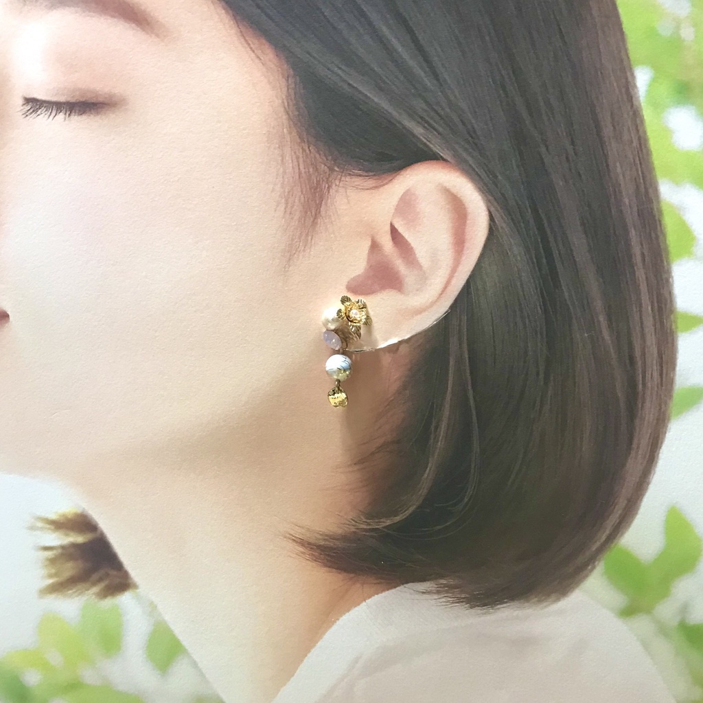 三条with加州清光イメージイヤリング&ピアス