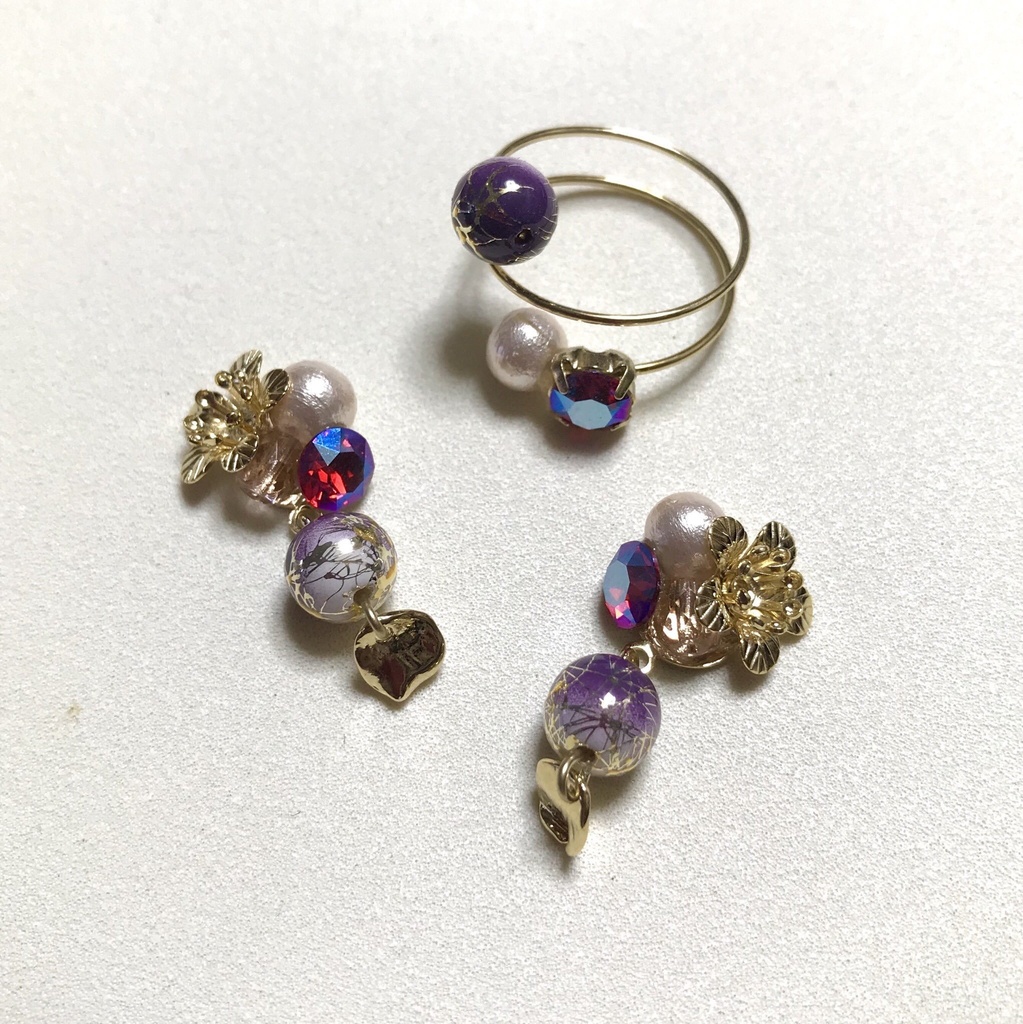 三条with加州清光イメージイヤリング&ピアス