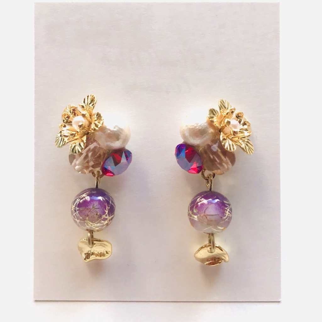 三条with加州清光イメージイヤリング&ピアス