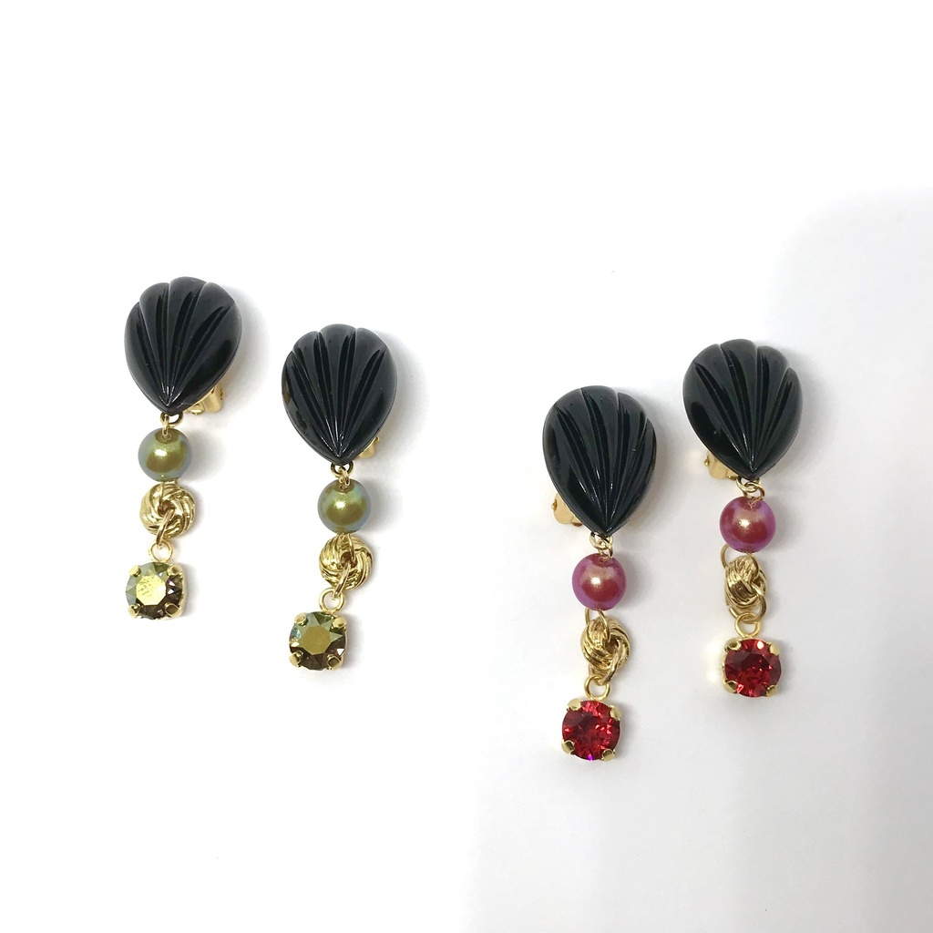 古備前イメージイヤリング＆ピアス