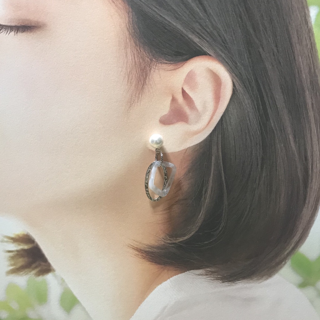 一文字派イメージイヤリング&ピアス