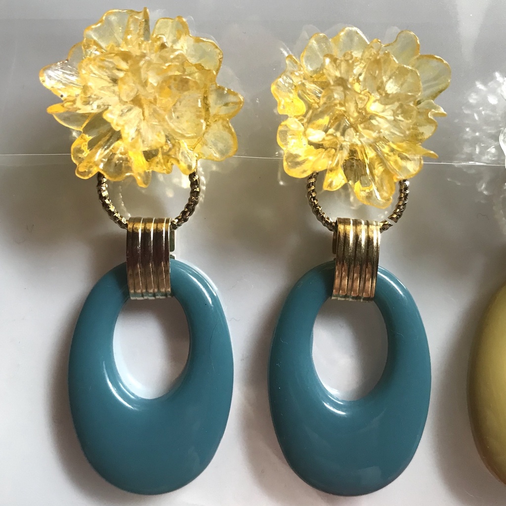 三条イメージ2wayイヤリング&ピアス【E:Fuligginoso】