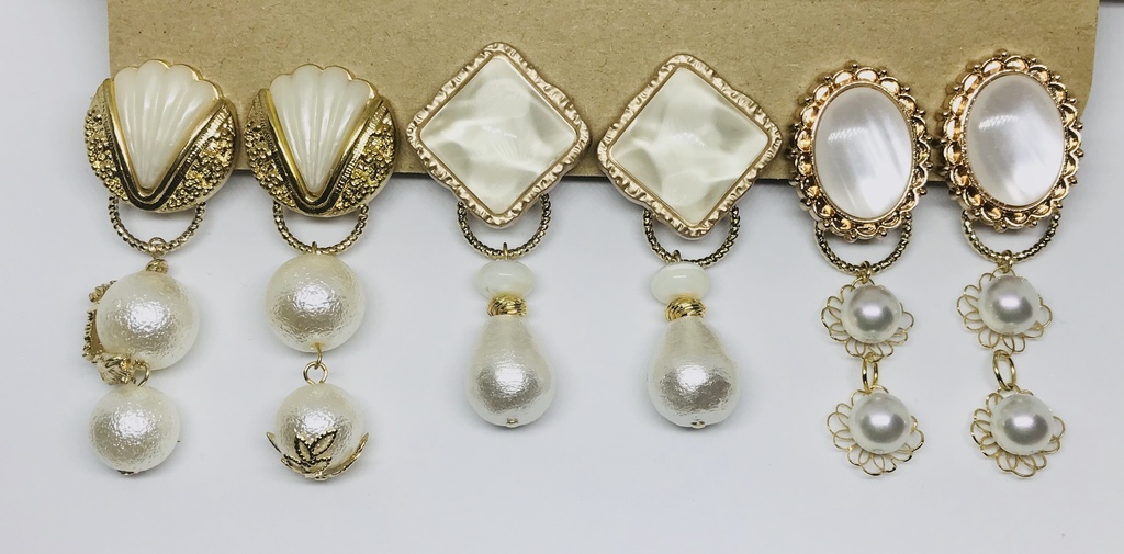 鶴丸国永イメージ2wayイヤリング&ピアス【E:pulsante】