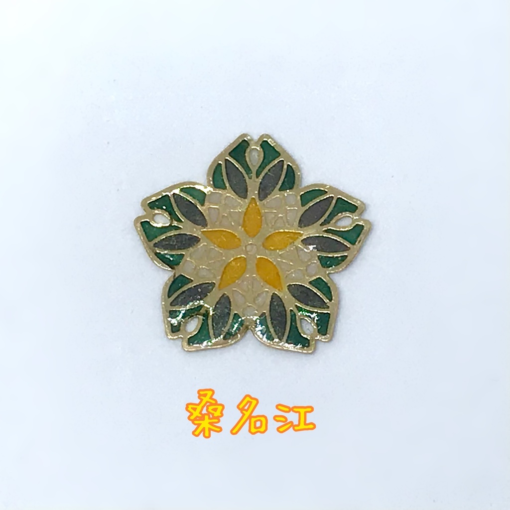 刀剣男士イメージ薄桜の耳飾り