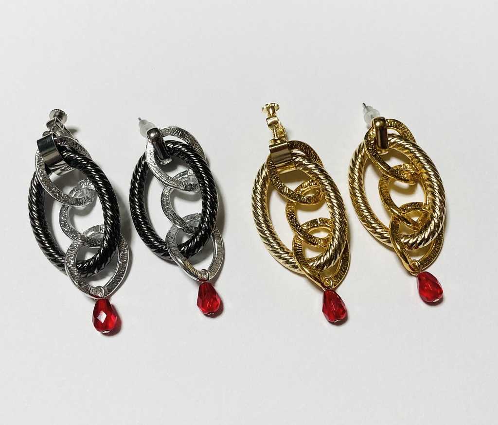 三池派イメージイヤリング＆ピアス