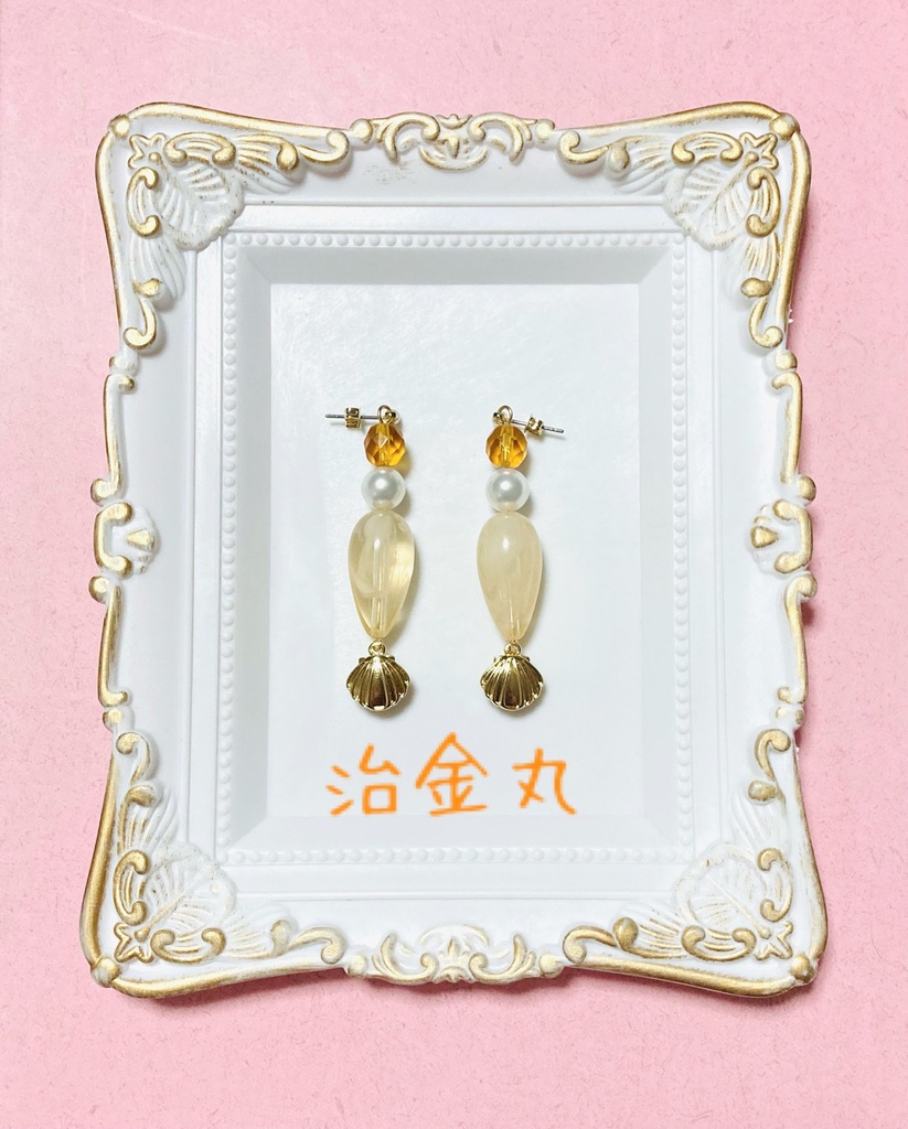 琉球刀イメージイヤリング&ピアス