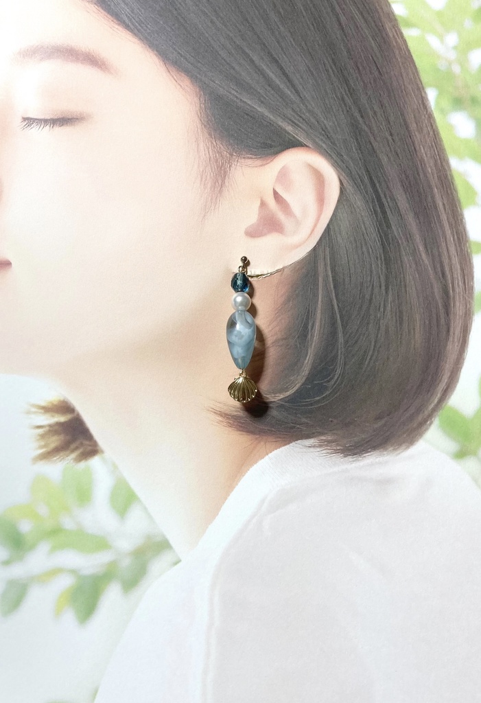 琉球刀イメージイヤリング&ピアス