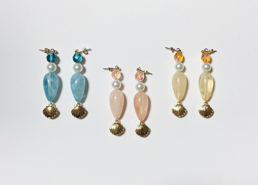 琉球刀イメージイヤリング&ピアス