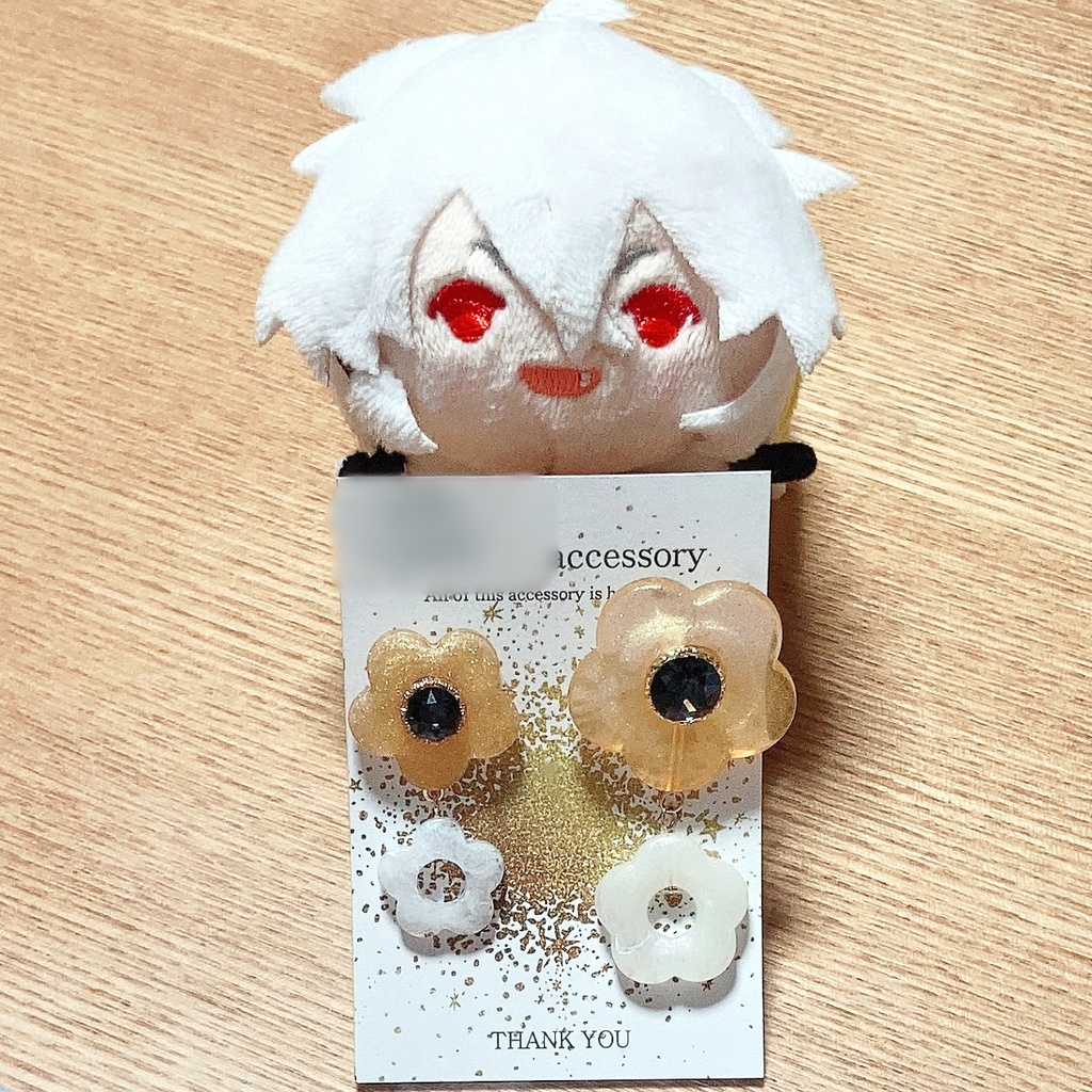 【もちマス用】刀剣男士イメージ レトロなフラワーアクセサリー