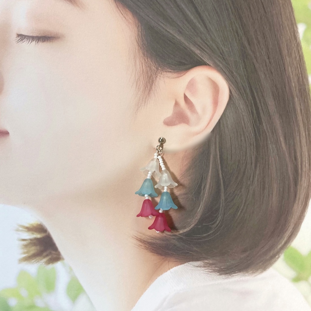 薙刀イメージ フラワータッセルアクセサリー