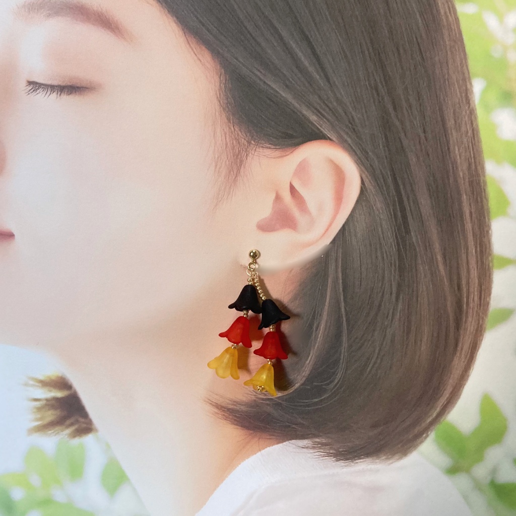 薙刀イメージ フラワータッセルアクセサリー