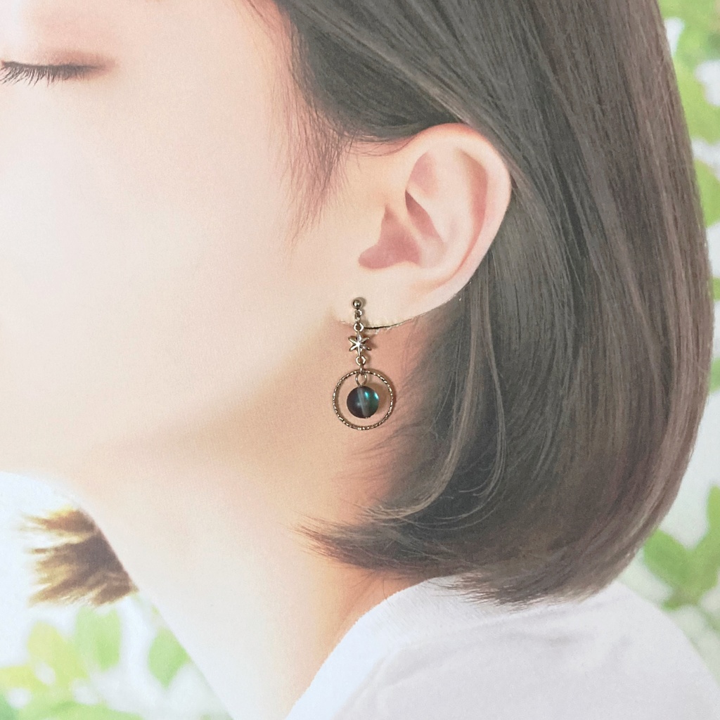 七星剣•丙子椒林剣イメージ 星の環イヤーアクセサリー