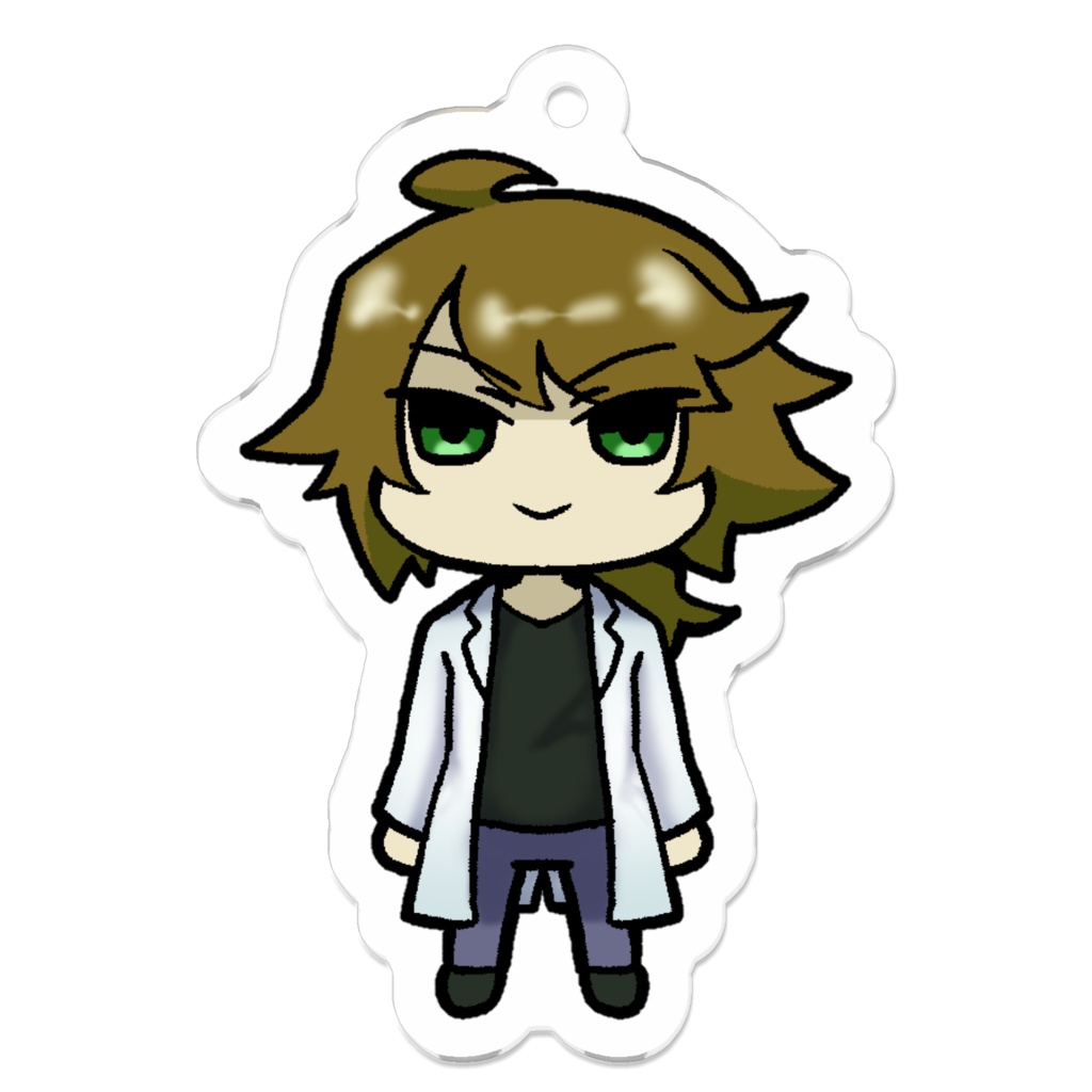 二次元生物部アクキー　風寺先生