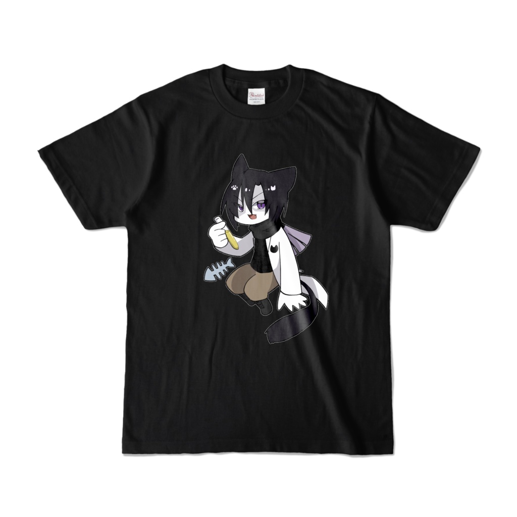 かとねこさんTシャツ