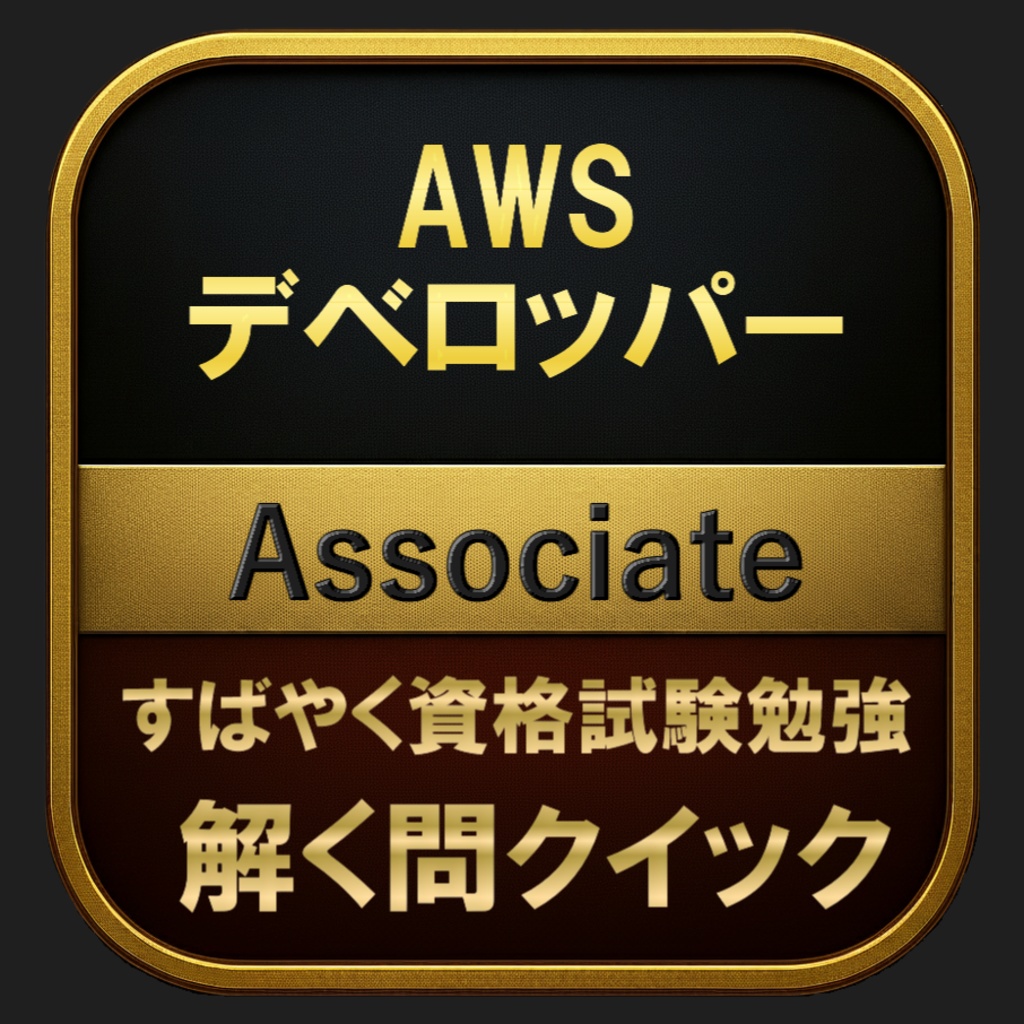 【600問】AWS デベロッパー Associate(問題集&用語集&解説) 解く問クイック