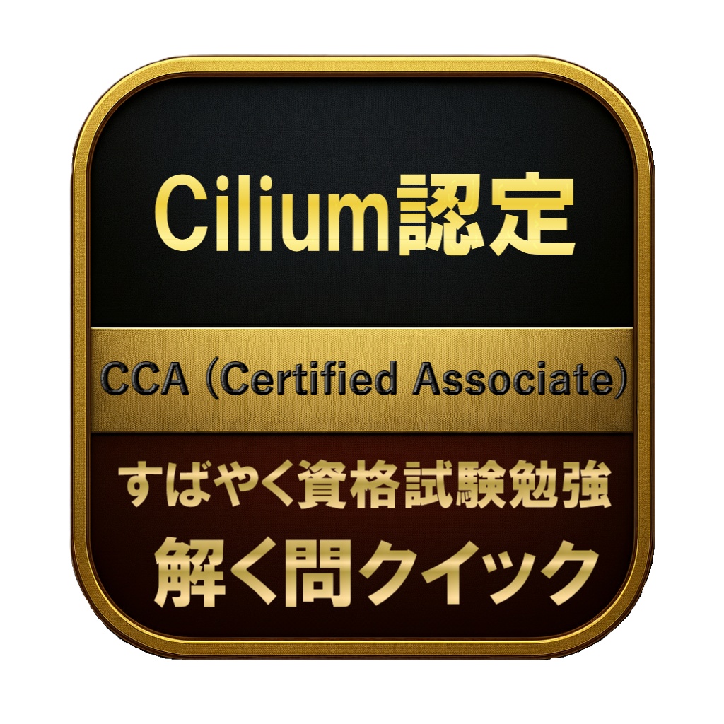 【150問】Cilium認定 CCA (Certified Associate) 問題集＆用語集＆解説