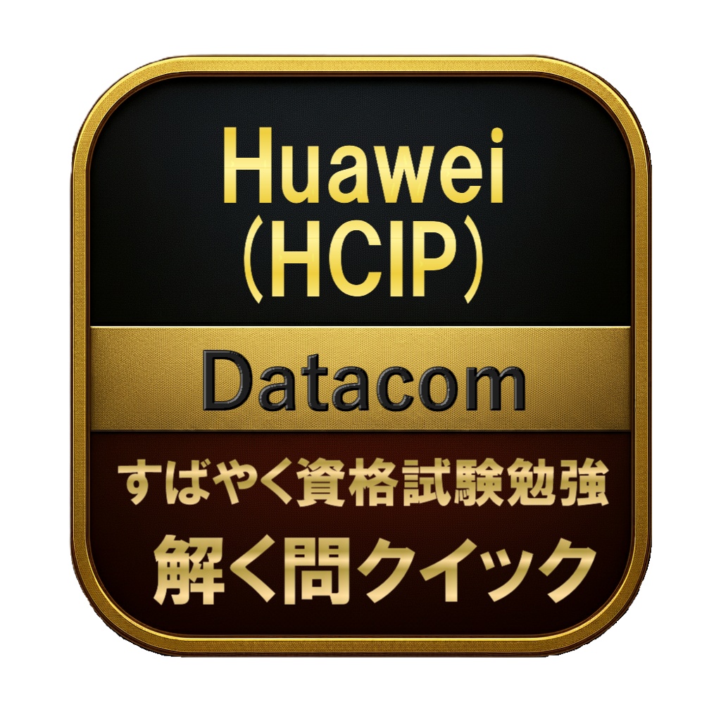 【300問】Huawei (HCIP) Datacom 問題集&用語集&解説