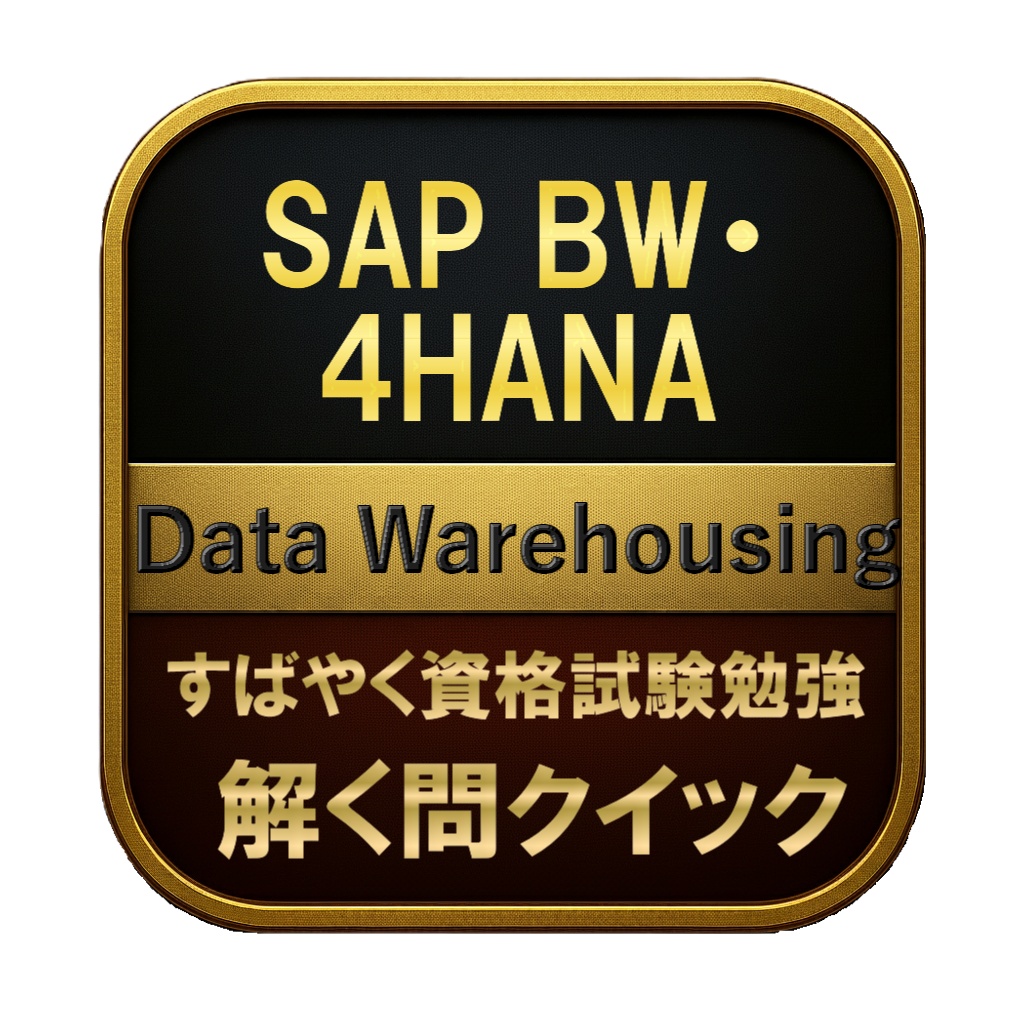 【250問】SAP BW・4HANA Data Warehousing 問題集&用語集&解説