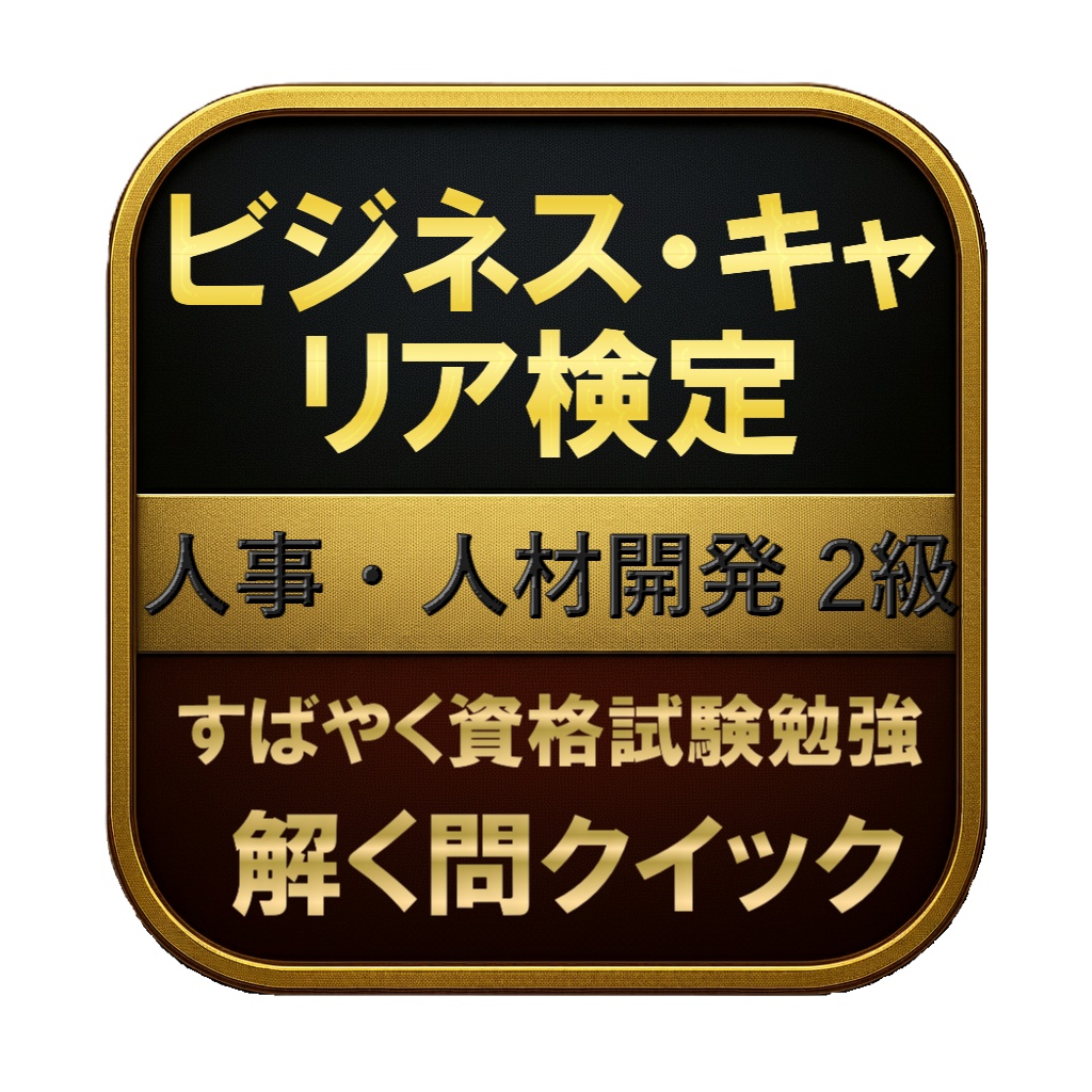 【250問】ビジネス・キャリア検定 人事・人材開発 2級 問題集＆用語集＆解説