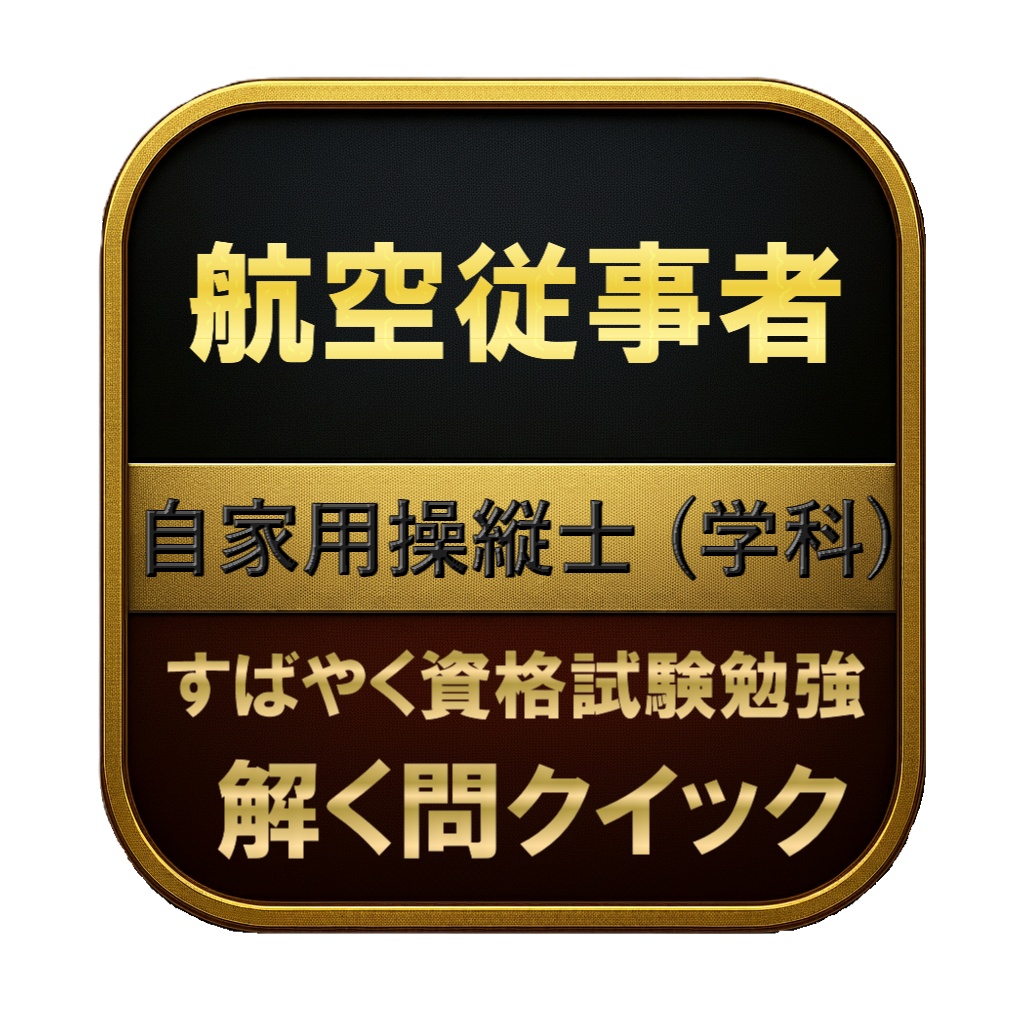 【300問】航空従事者 自家用操縦士 (学科) 問題集&用語集&解説