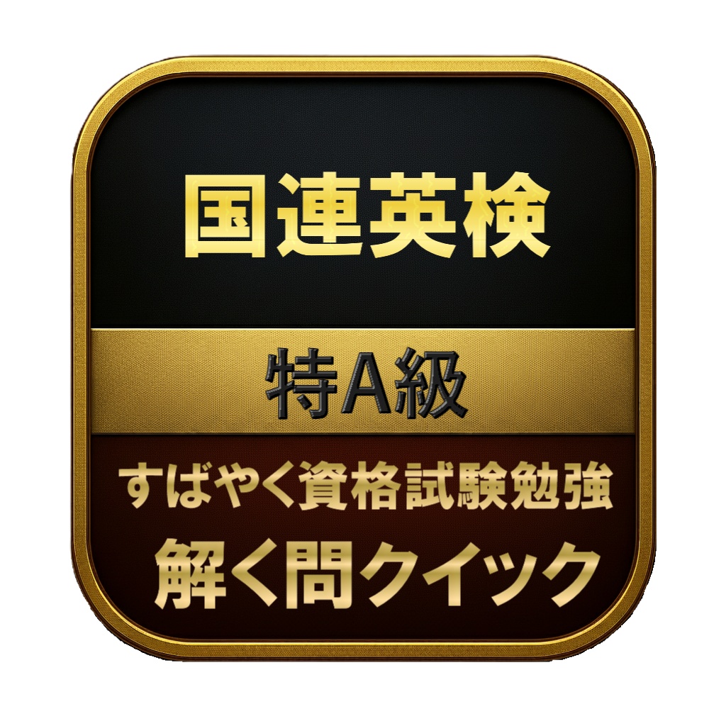 【300問】国連英検 特A級 問題集＆用語集＆解説