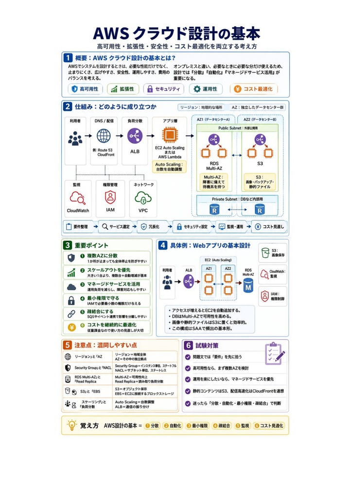 図解で理解★AWS ソリューションアーキテクト Associate 参考書図