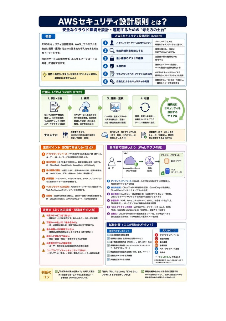 図解で理解★AWS セキュリティ Specialty 参考書図