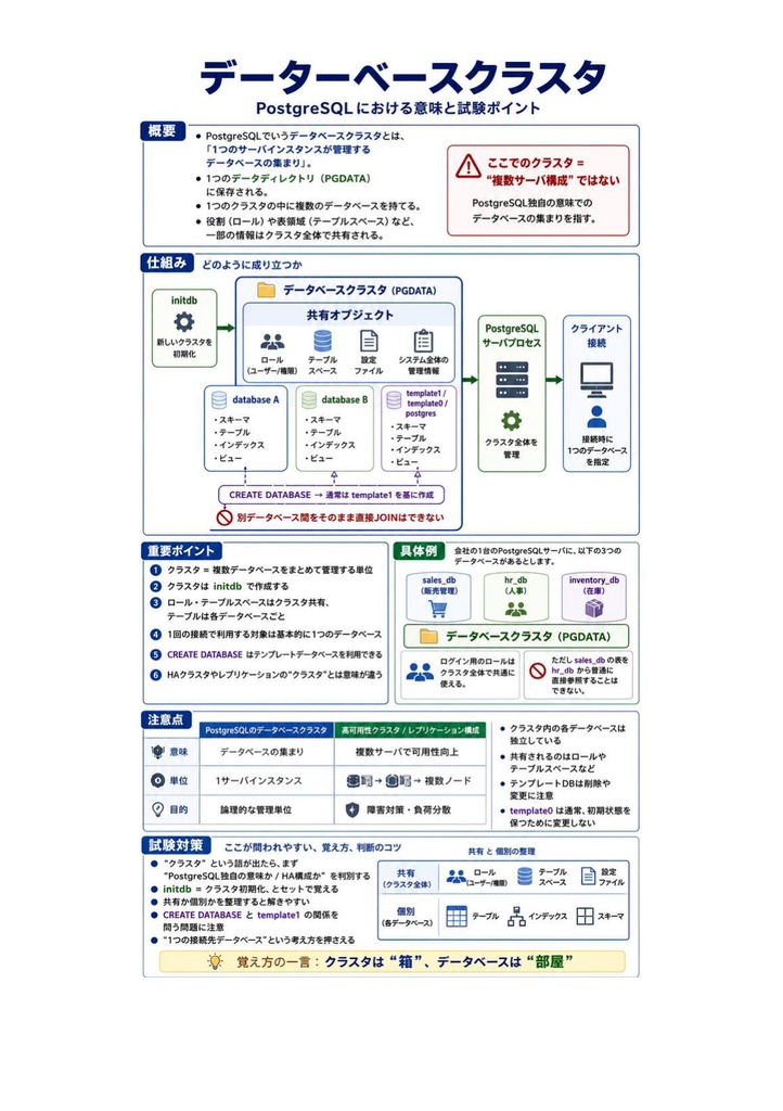 図解で理解★OSS-DB 技術者認定試験 Gold 参考書図