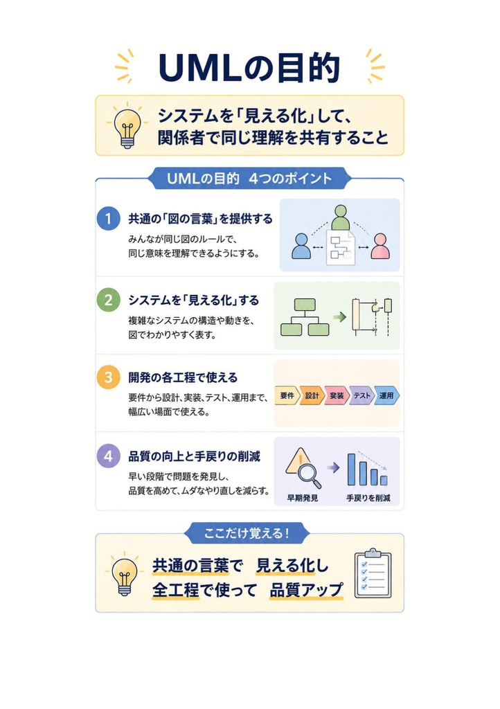 図解で理解★UMLモデリング技能認定試験 L1 参考書図