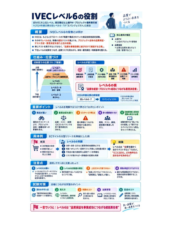 図解で理解★IT検証技術者認定試験 (IVEC) レベル6 参考書図
