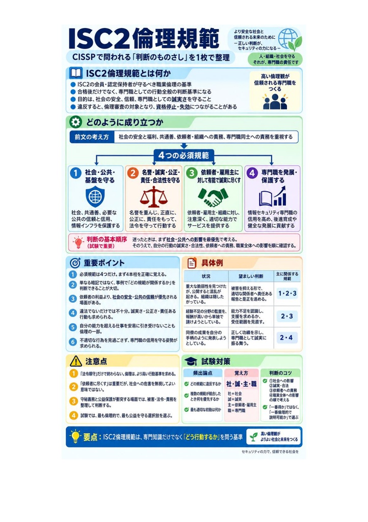 図解で理解★CISSP セキュリティプロフェッショナル 参考書図